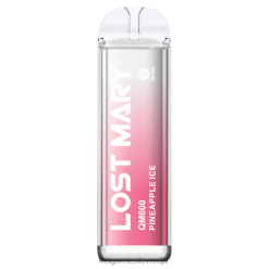 4ZZDX400 - elektronska cigareta brez nikotina ananasov led LOST MARY QM600