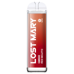 4ZZDX404 - elektronska cigareta mimovrste rdeči mojito LOST MARY QM600