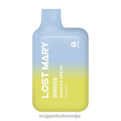 4ZZDX417 - elektronska cigareta z okusom banana break LOST MARY BM600S