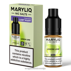 4ZZDX447 - elektronska cigareta z okusom limona limeta LOST MARY MARYLIQ soli - 10 ml - 20 mg