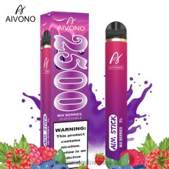 Aivono AIM STICK 2500 zmešajte jagode 8N08F158 - Elektronska Cigareta Nakup