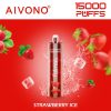 Aivono FATMAN 15000 jagodni led 8N08F11 - Elektronska Cigareta Iqos Cena