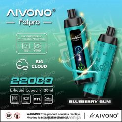 Aivono Fatpro 22000 borovničev gumi 8N08F9 - Elektronska Cigareta Terra