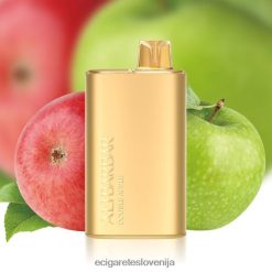 Alibarbar Rich 8000 vape za enkratno uporabo dvojno jabolko X046DN5 - Elektronska Cigareta Za Enkratno Uporabo