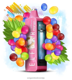 Elektronska Cigareta Terra 64R8J29 Elf Bar Planet 25000 tropska mavrica