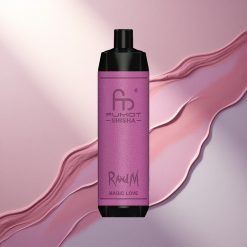 RandM Fumot Shisha 10000 Puffs Čarobna ljubezen z LED indikatorjem in 0,5% nikotina