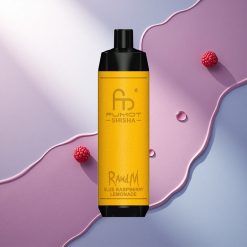 RandM Fumot Shisha 10000 Puffs Modra Malina Limonada z 0,5% Nikotina in 850 mAh Baterijo