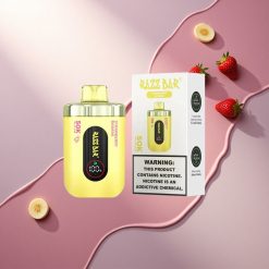 Razz Bar 50K Puffs Jagoda Banana 2% Nikotin 650mAh
