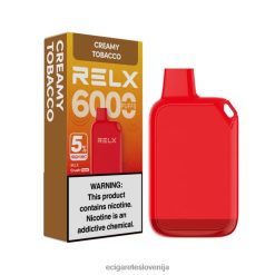 RELX Crush Pocket 6000 5 % visoko nic kremasti tobak JTB0P428 - Elektronska Cigareta Nakup