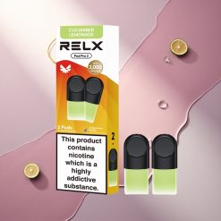 Relx Pod Pro 2 Vape Device Pijača-Kumare Limonada 18mg/ml Nikotina, 1.9ml Zmogljivost, 3 Načini Napetosti