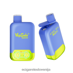 Vapsolo TWINS vape za enkratno uporabo modra razz limonada & limonina limeta X046DN120 - Elektronska Cigareta Brez Nikotina